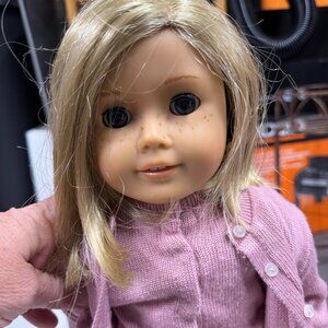 American Girl Doll Kit and her special dog